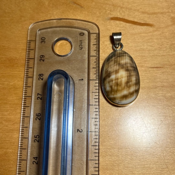 Seashell 925 Sterling Silver Pendant - Picture 13 of 13